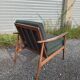 Paire de fauteuils boomerang, années 70