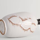 Art Deco White Seashell Motif Table lamp By Anna Lisa Thomson, Upsala Ekeby
