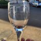 7 verres à vin décor à la grecque