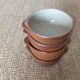4 stoneware bowls