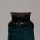 Vase en faïence à coulures, accolay, 1950s