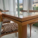 Table and 8 chairs Roche Bobois