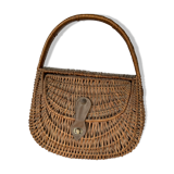 Wicker hunting basket