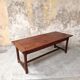 Table de ferme 2 tiroirs