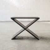 Black oak side table 'LC01' by Lena Coupez, Belgium, 2024