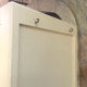 Armoire parisienne jaune en bois
