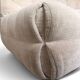 Michel Ducaroy Kashima 2-seater sofa in ecru velvet, Ligne Roset