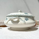 Soup Pot Green Iron Land St Amand, XIXth