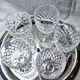 5 large waterford crystal wine glasses boyne pattern