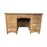 Art Deco administrative office with restored solid walnut coffers