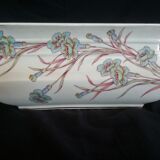 Art Nouveau cracked ceramic trim, eyelet patterns