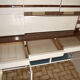 White vintage formica kitchen furniture