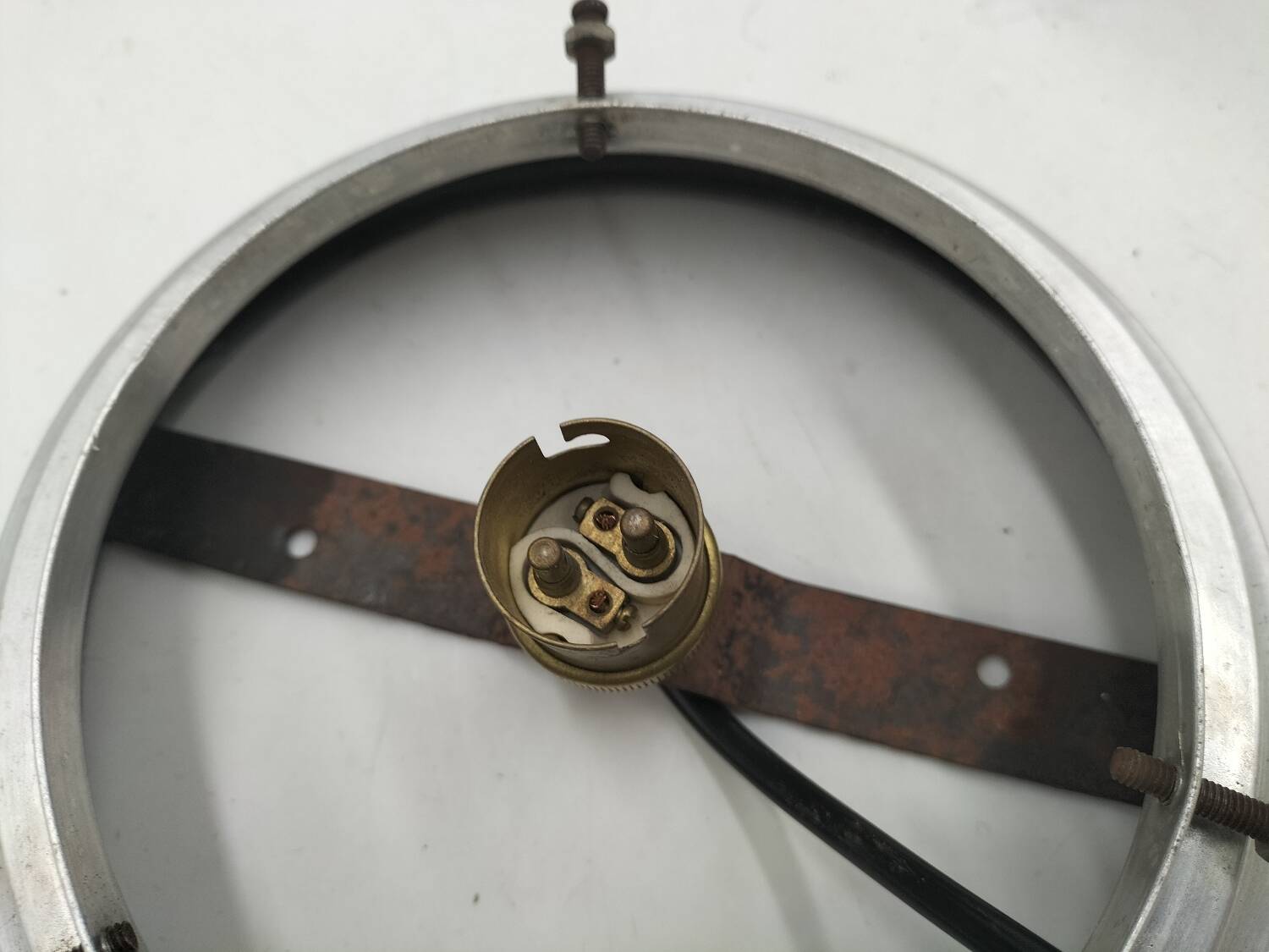 Opaline glass ceiling light