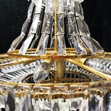 Murano crystal chandelier 1970