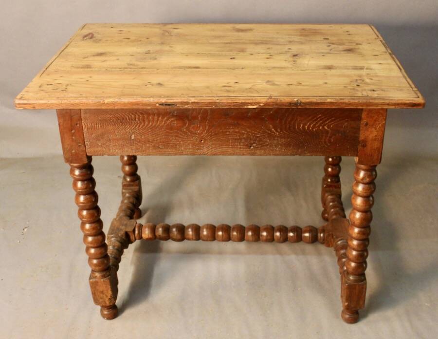 Louis XIII Writing Table with Rosary Feet
