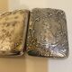 Pill box (cigarettes) early 20th period Art Deco silver