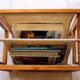 Vintage Scandinavian magazine rack