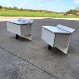 2 B&B Italia bedside tables / night stands