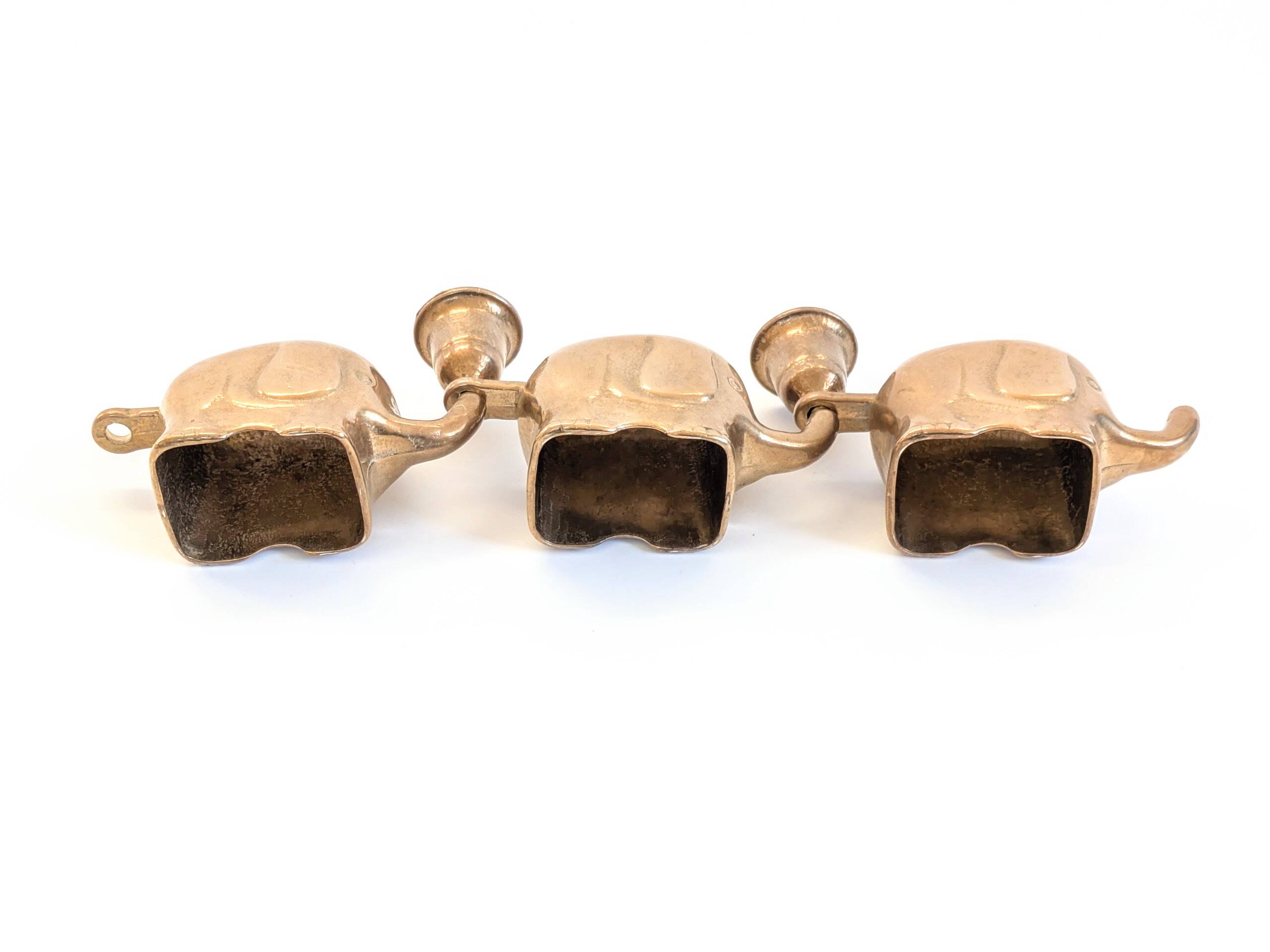 Elephant Parade Candle Holder | Brass | 1960s