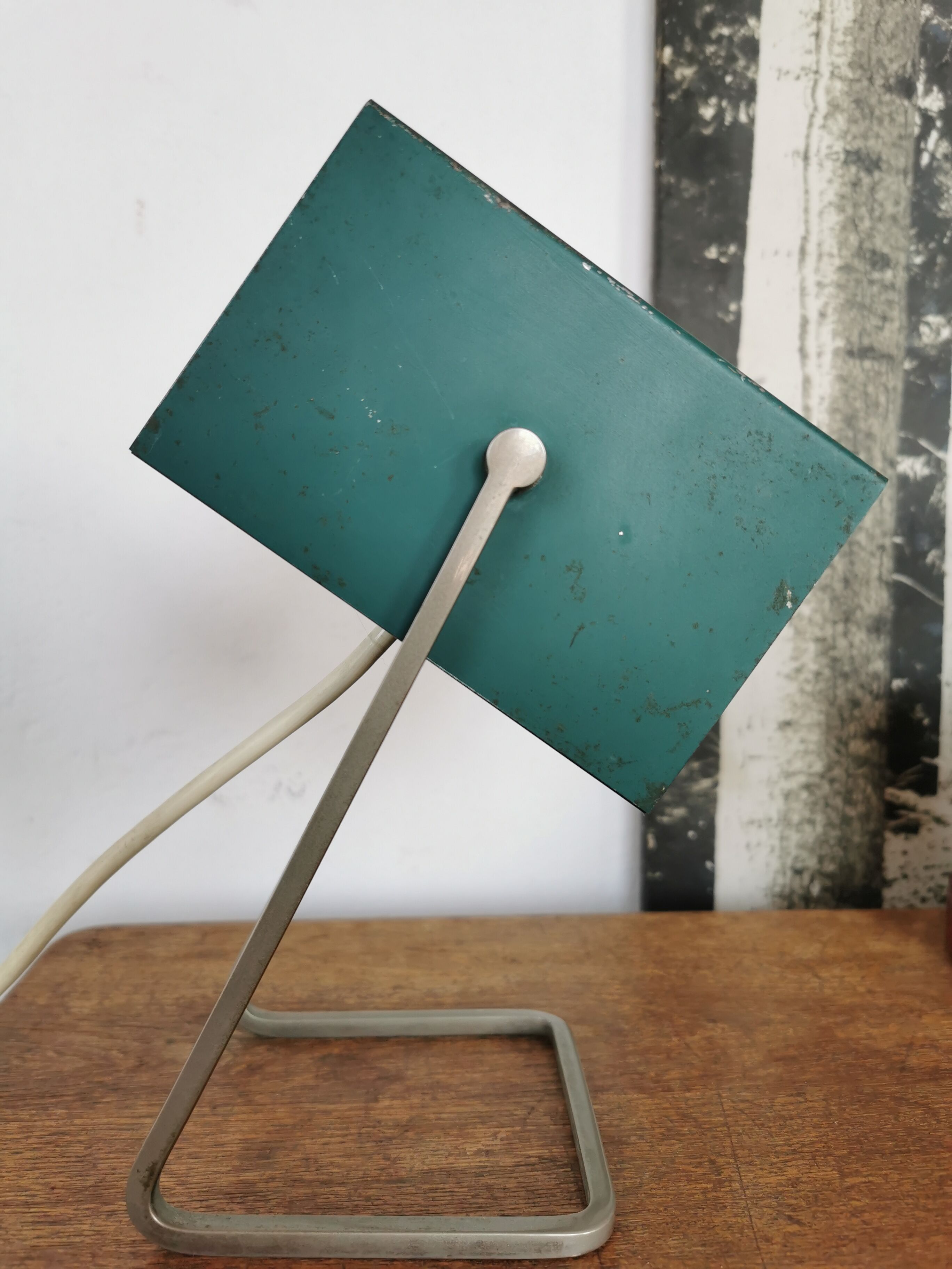 Cube lamp 1960 Kaiser Leuchten