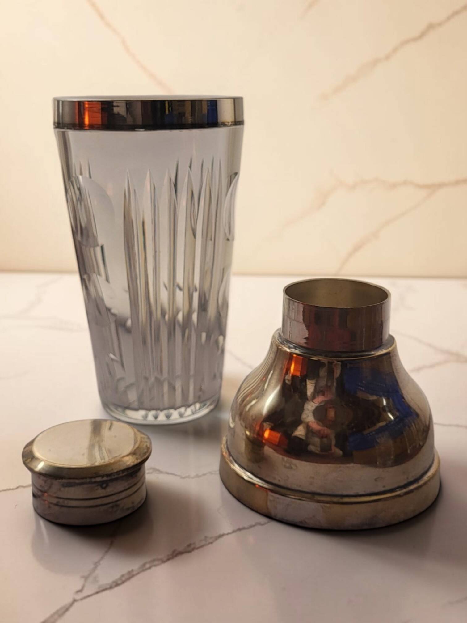 Crystal Sèvres cocktail service
