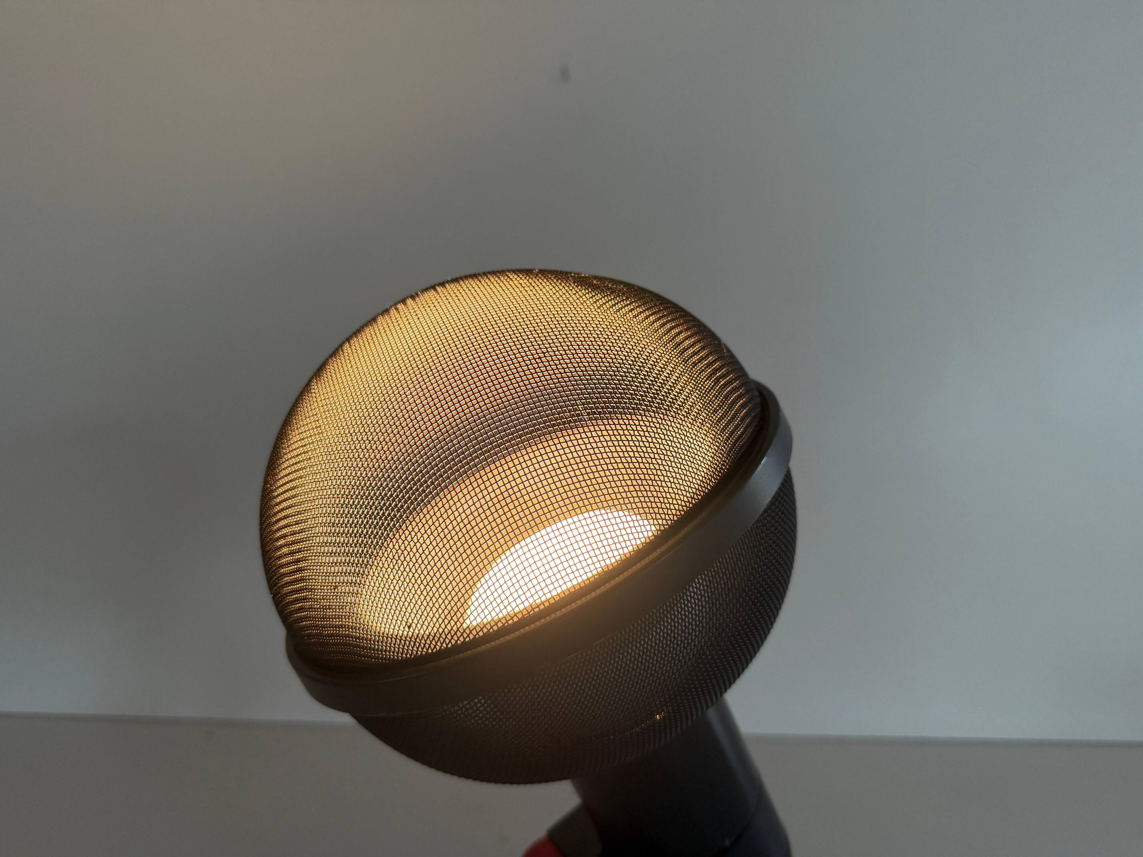 Wall light for microphone by Roger Tallon for Erco Leuchten, 1970s, Germany.