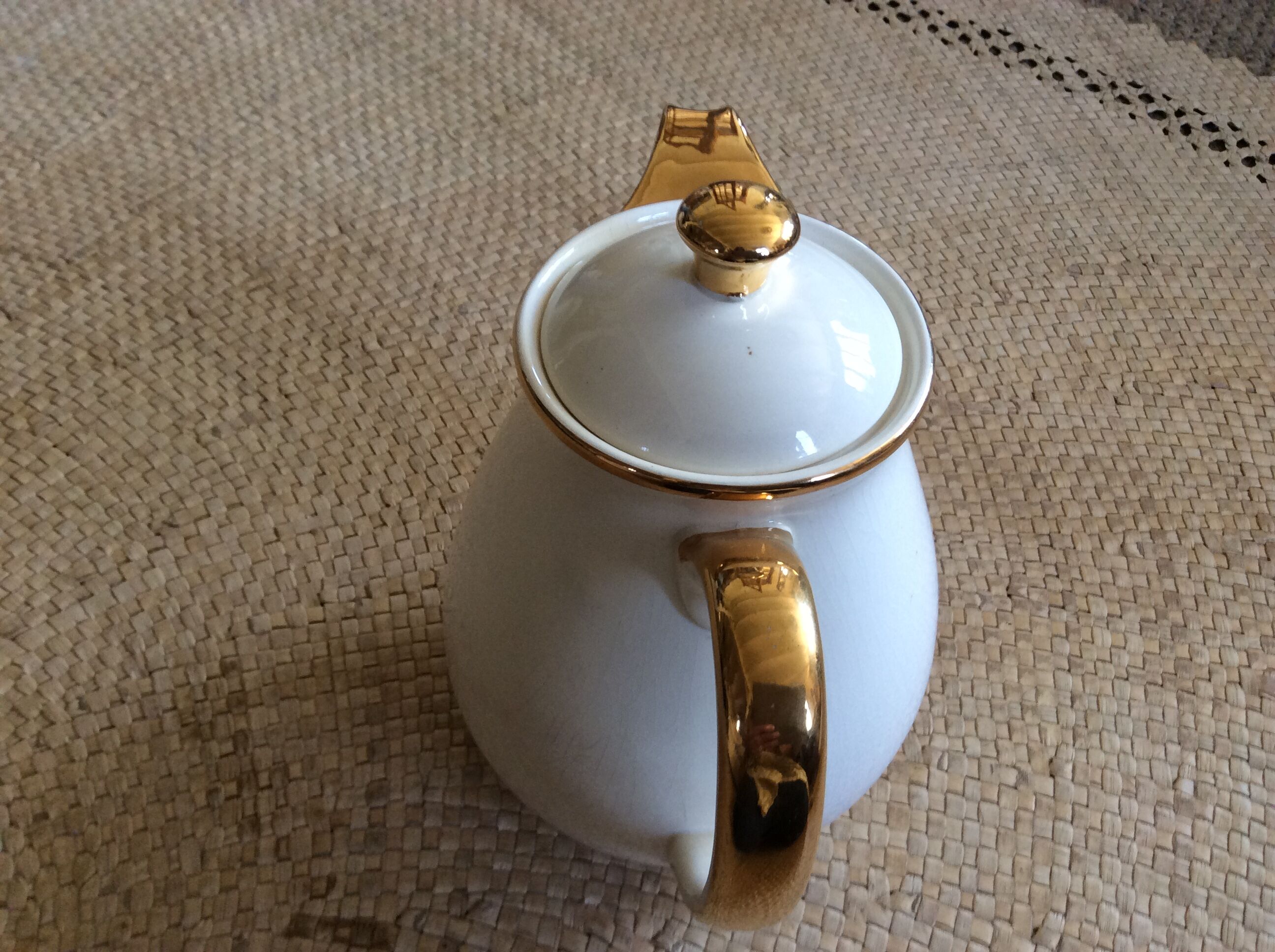 Porcelain teapot