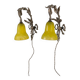 Pair of Louis XVI style bronze wall sconces