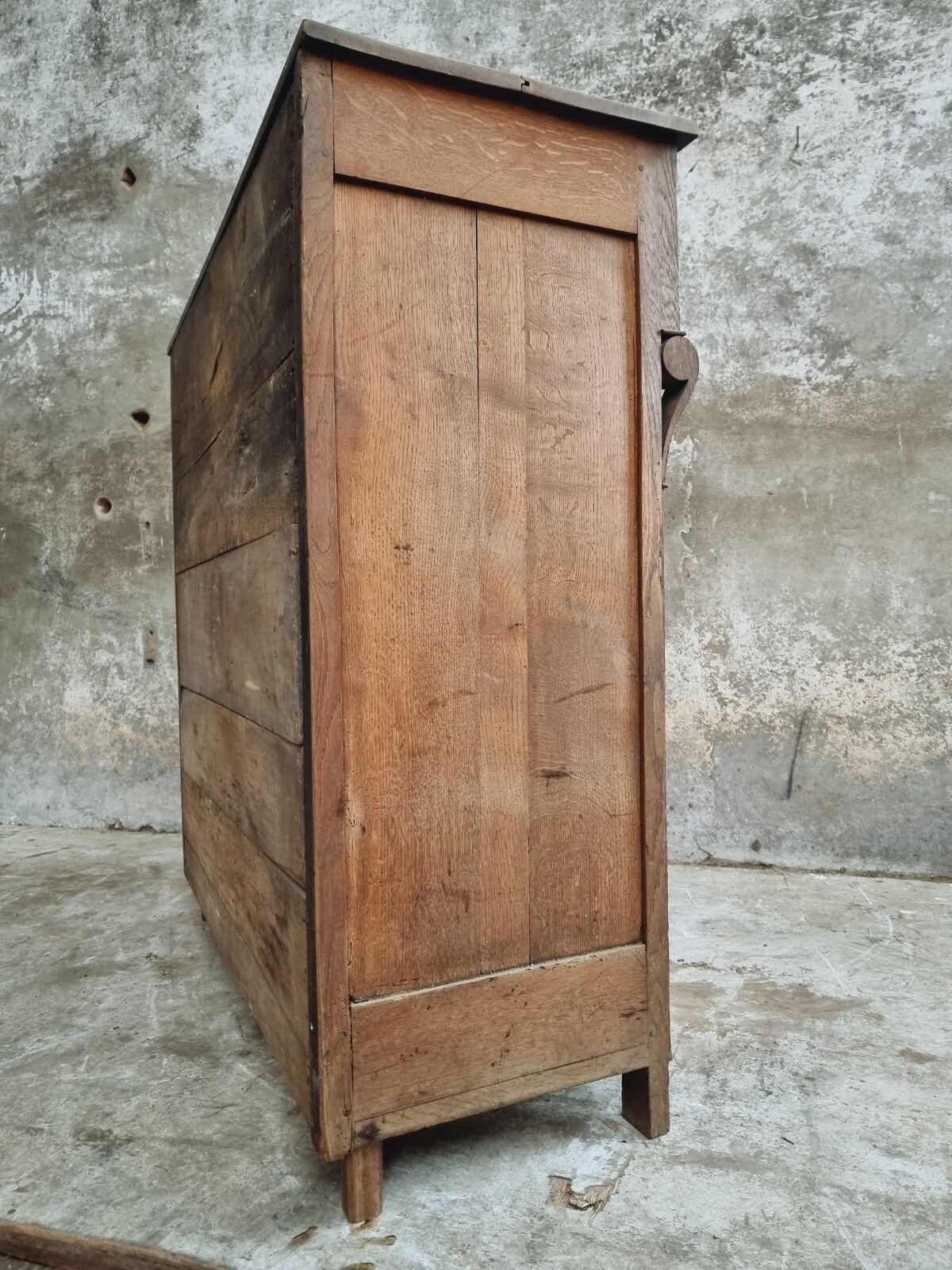 Antique cabinet oak 19th century sideboard
