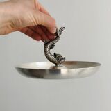 Metal serving dish