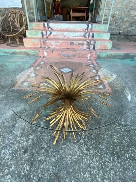 Sheaf table of wheat "Coco Chanel" circa 1960