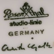 Studio Rosenthal Linie Vaas, intervenante Christa Goltz, 1980