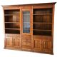 Large solid wood dressing library