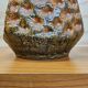 Vase vintage grand XXL Allemagne de l'Ouest Jasba 1667/35 orange