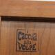Brutalist Italian sideboard Caccia alla Volpe by Linea Arredo