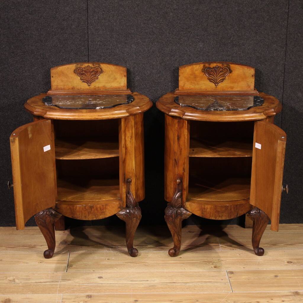 Pair of 20th Century Italian Nightstands