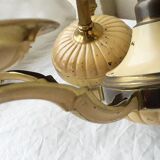 Bronze chandelier with 6 light arms