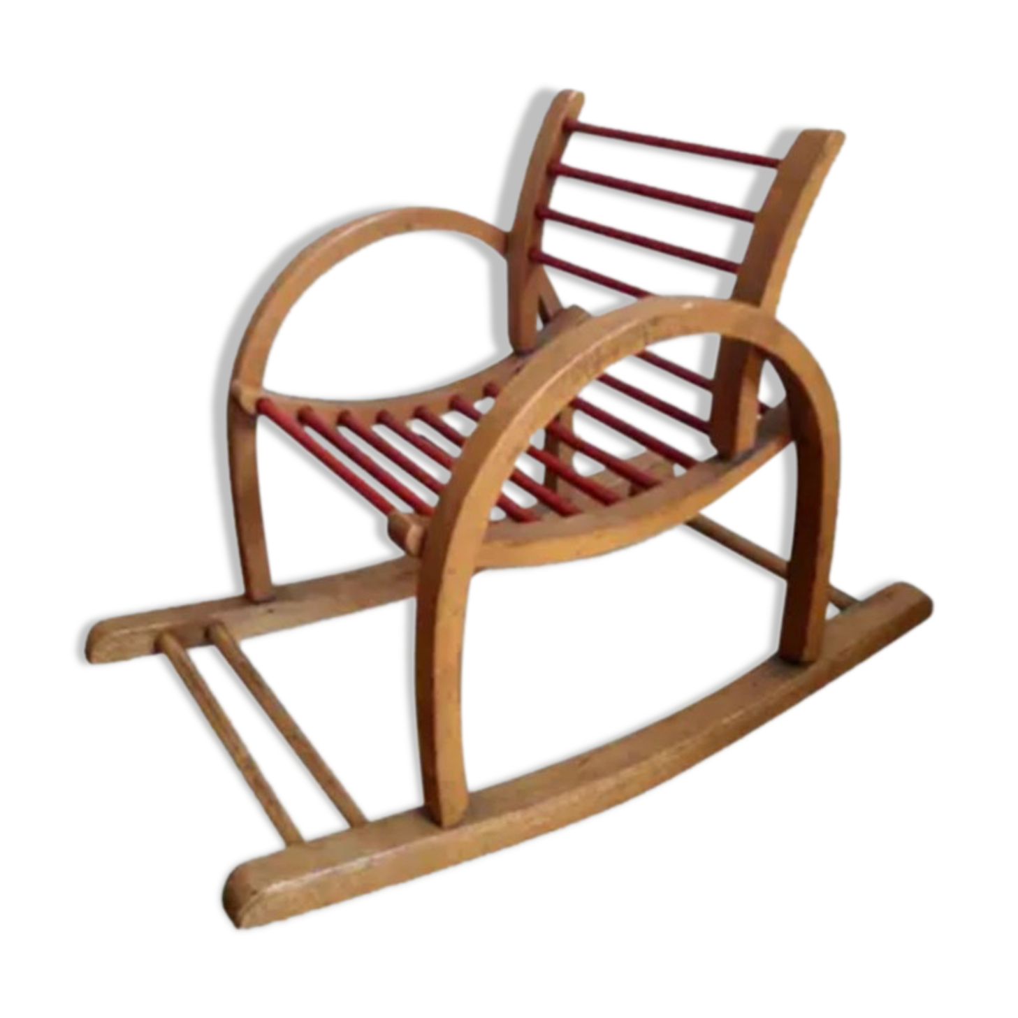 Baumann wooden children's rocking chair