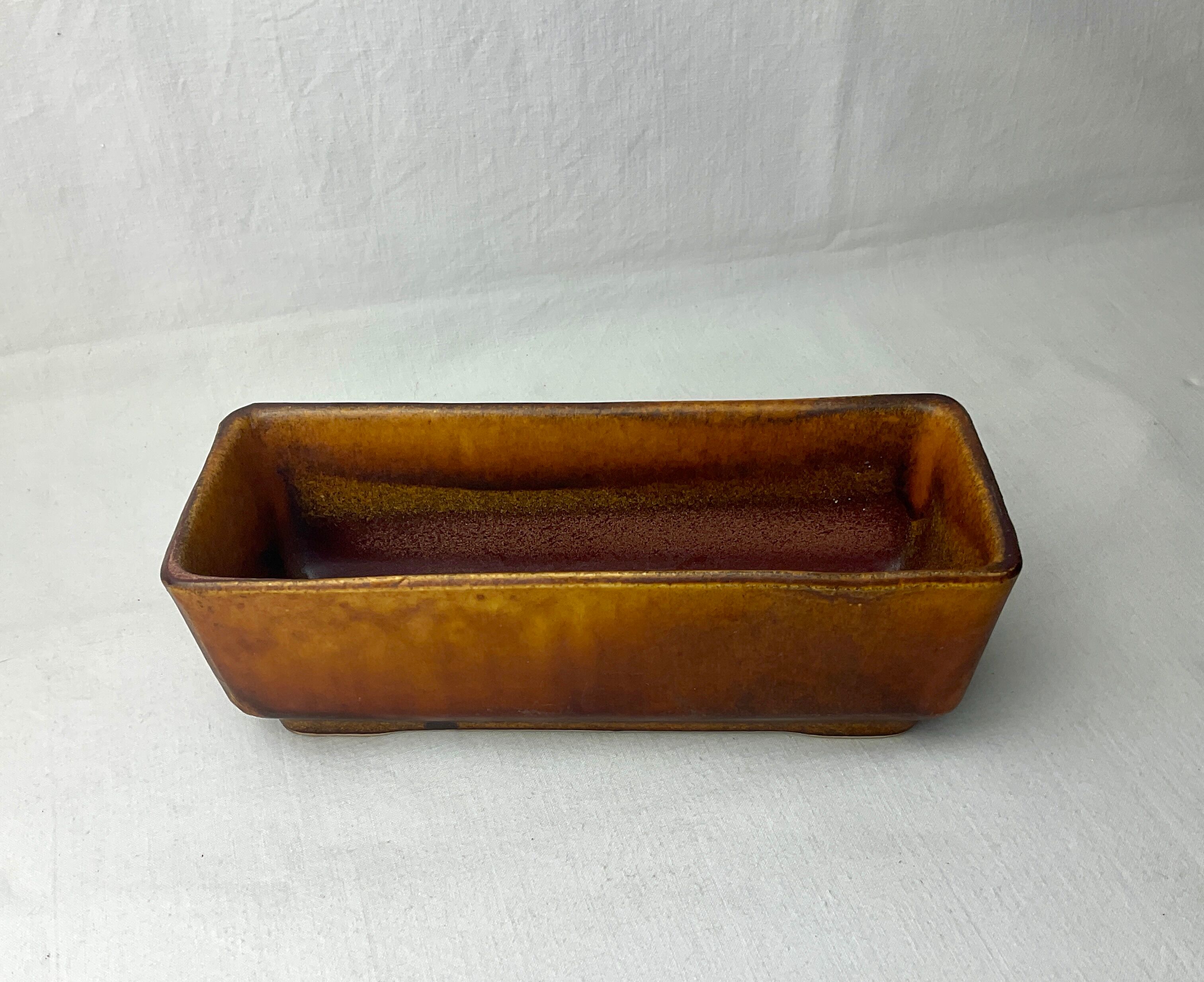 Vintage rectangular pot cover W Germany