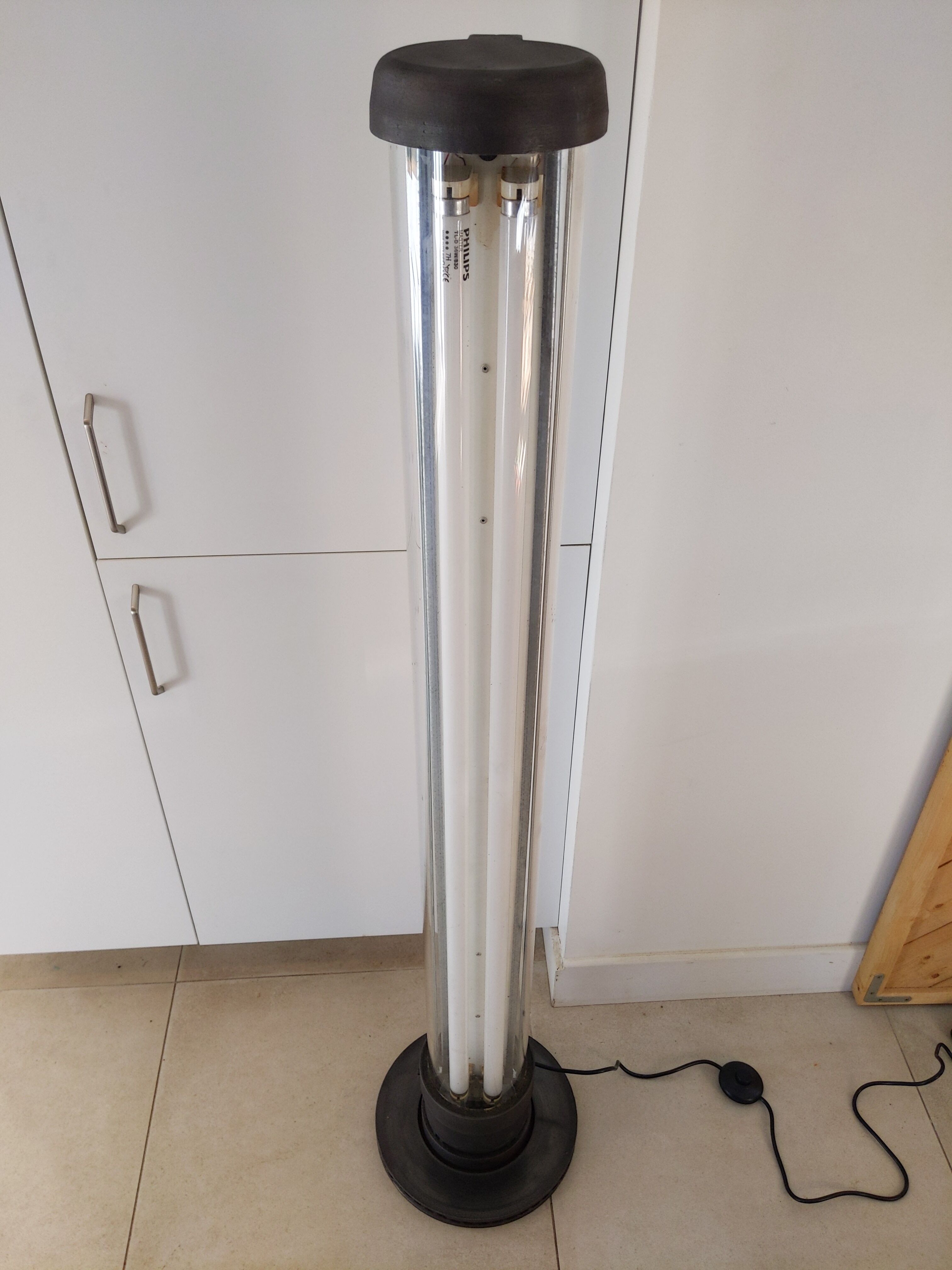 Large industrial-style fixture