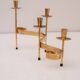 Mid-century modern metal candlesticks by Gunnar Ander for Ystad-Metall, Sweden, 1960s