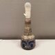 Ceramic table lamp in Grey/Blue crackled glaze, made by Michael Andersen Denmark