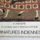Original color poster Indian Miniatures / A L'Imagerie, 1974