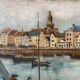 Old marine painting signed