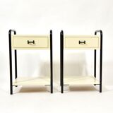 1970s pair of bedside tables