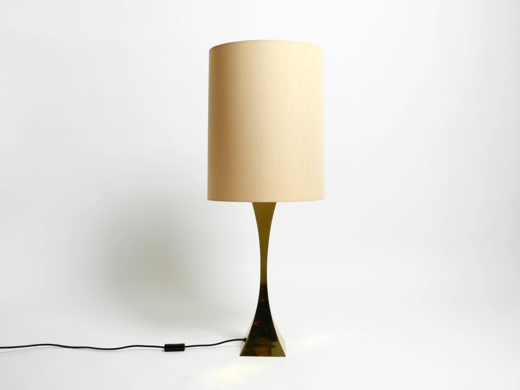 70s brass table lamp by Tonello and Montagna Grillo for High Society Italy