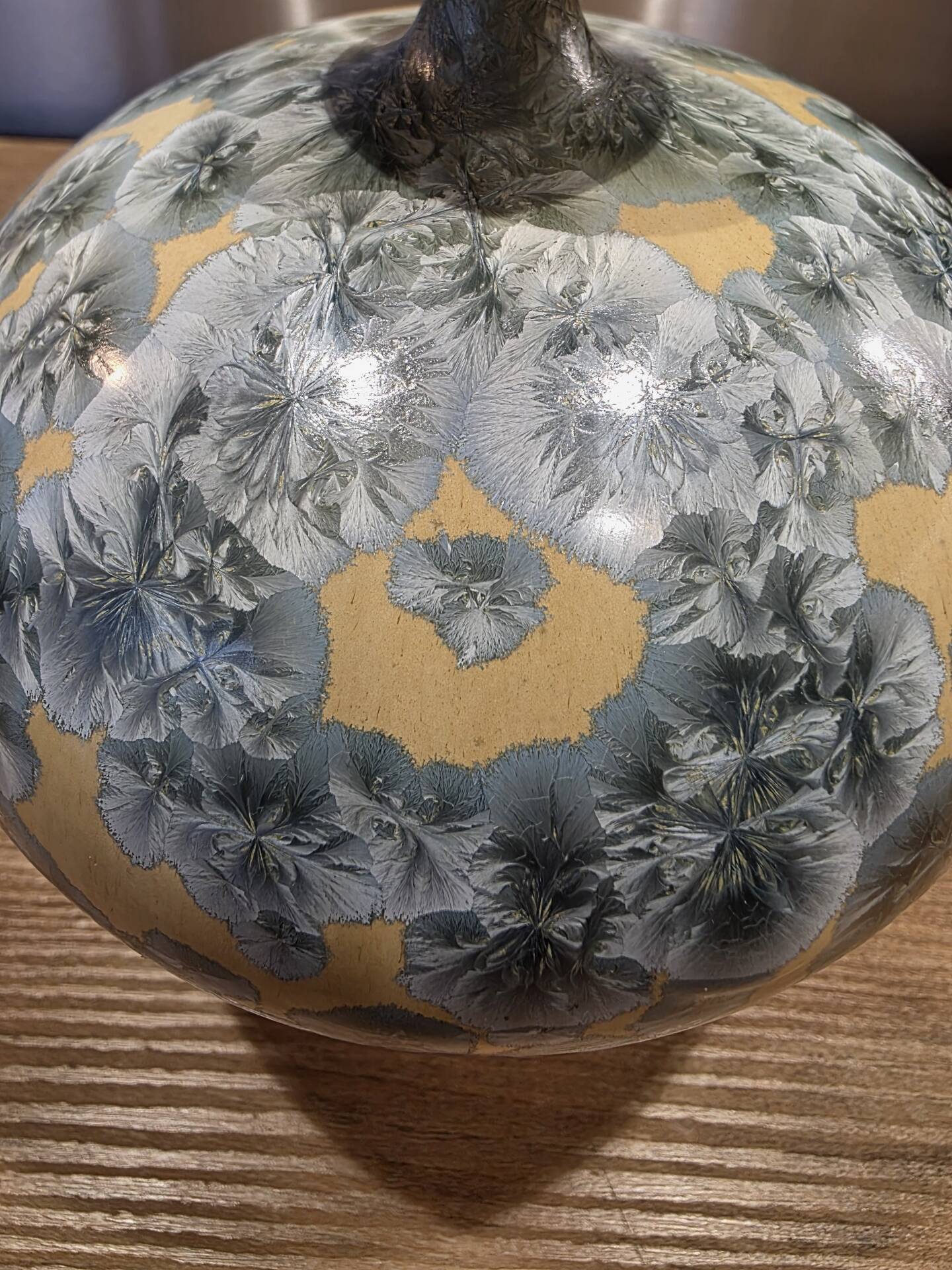 Round vase soliflore Marius Bessone (Vallauris) RARE