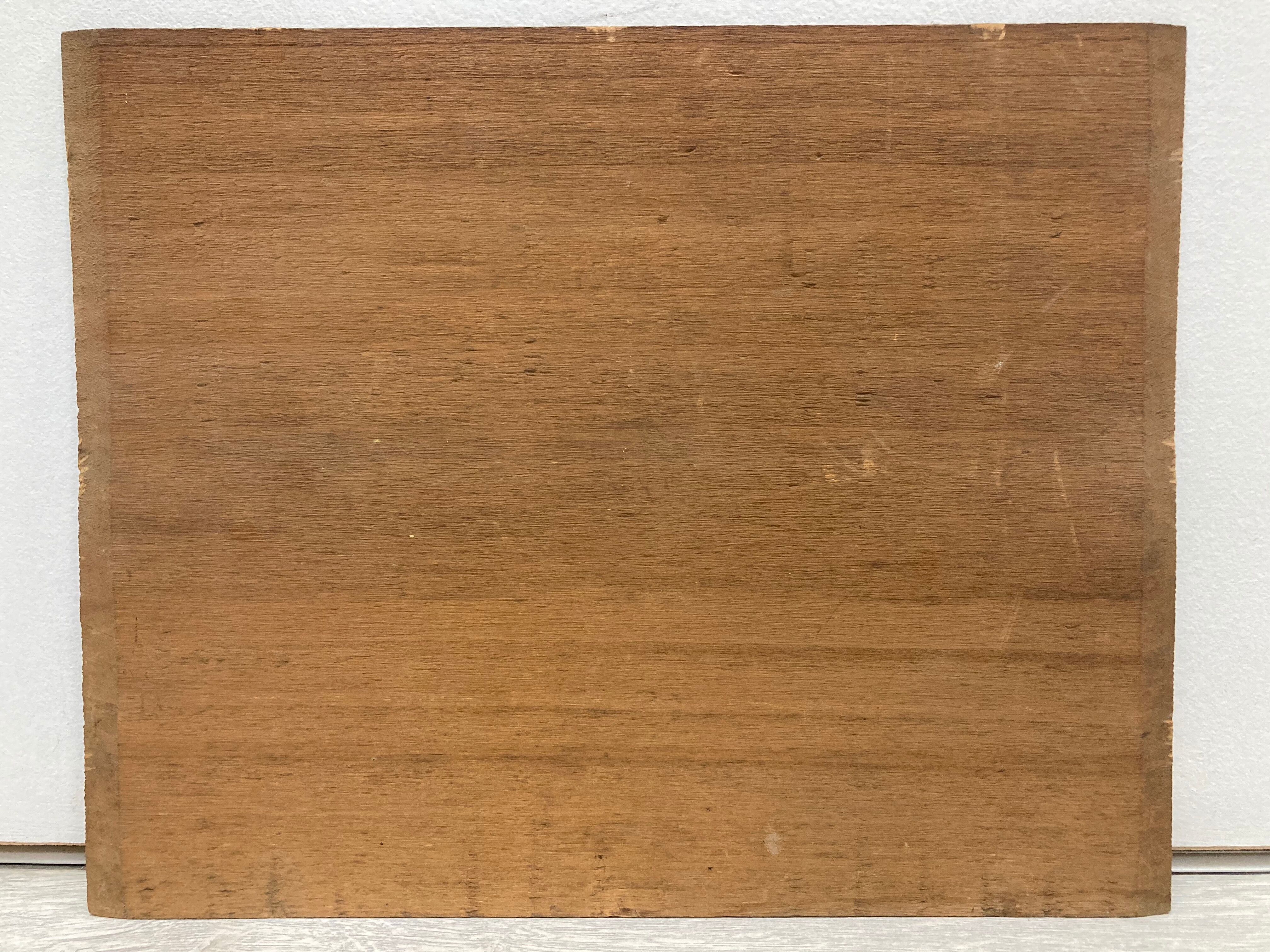 Landscape in vintage oil