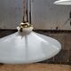 Duo de suspensions en opaline blanche