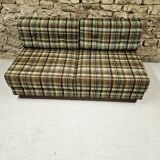 Vintage 1970s modular daybed sofa